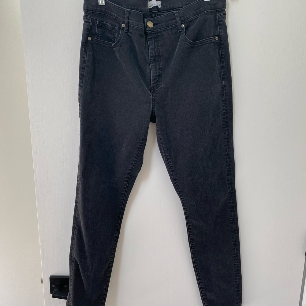 LOFT Black Boyfriend Jeans